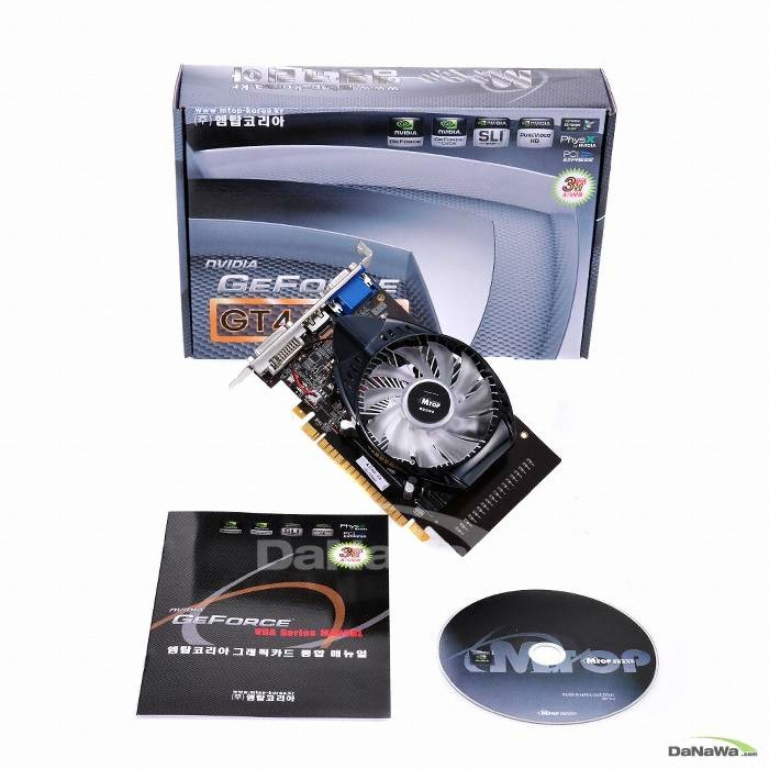 엠탑코리아 지포스 GT440 HDMI D3 1GB_이미지