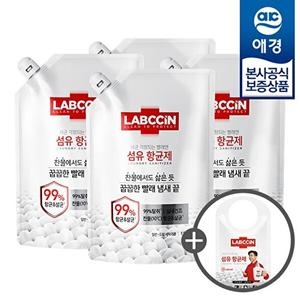 랩신 섬유 항균제 솔잎향 리필 1.2L (4개)_이미지