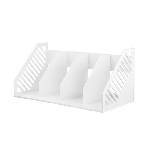 책꽂이 4단 WHITE 450 x 210 x 210 mm