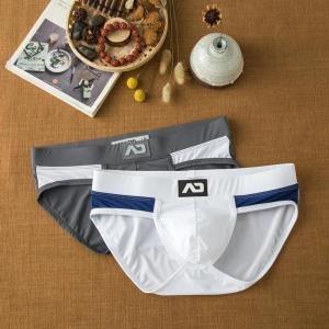 삼각팬티 밀크 실크 속옷 AD4-M248 중독된 남성 브리프