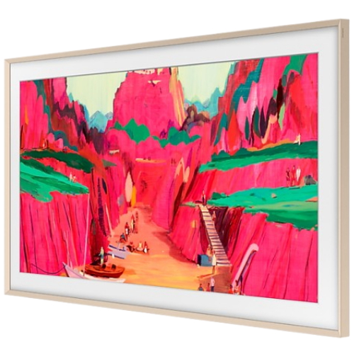 삼성전자 더 프레임 프로 KQ85LSF03WFXKR (스탠드, 챔퍼 샌드골드)_이미지