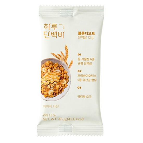 프로틴방앗간 하루단백바 블론디오트 45g (6개)