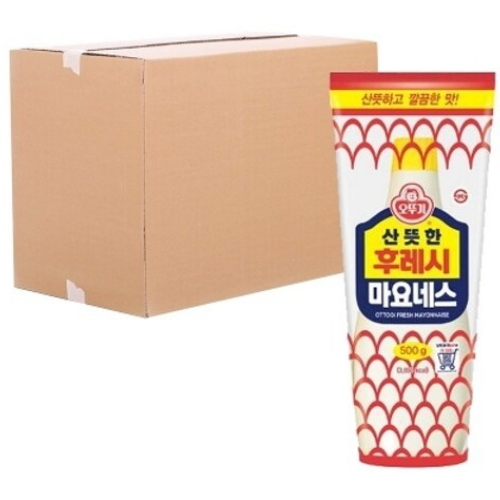 오뚜기 산뜻한 후레시 마요네스 500g (15개)_이미지