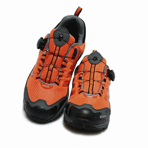 캠핑나루 모굴 원터치 와이어 방수 트레킹 등산화 MG-77 (오렌지)_이미지