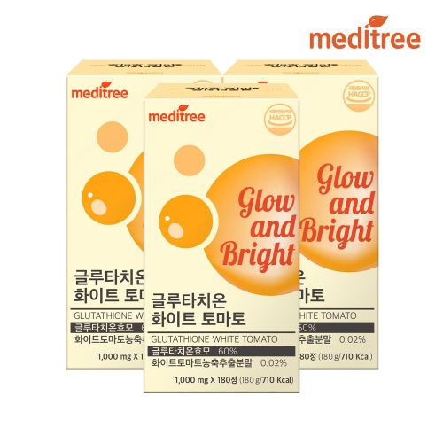 메디트리 글루타치온 화이트 토마토 180정 (3개)_이미지
