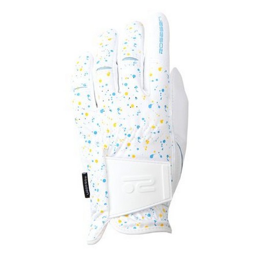 로사센 페인트 스플래쉬 패턴 여성용 골프장갑 (3개)_이미지