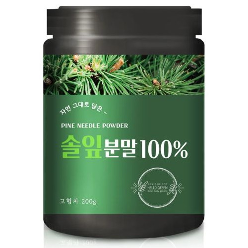 헬로우그린 솔잎분말 100% 200g