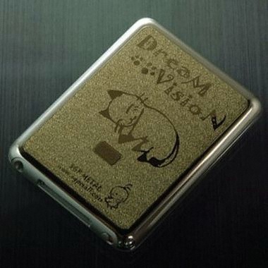 슈피겐 iPod nano 3세대 METAL LIGHT 드림비젼 24k 골드 필름팩_이미지