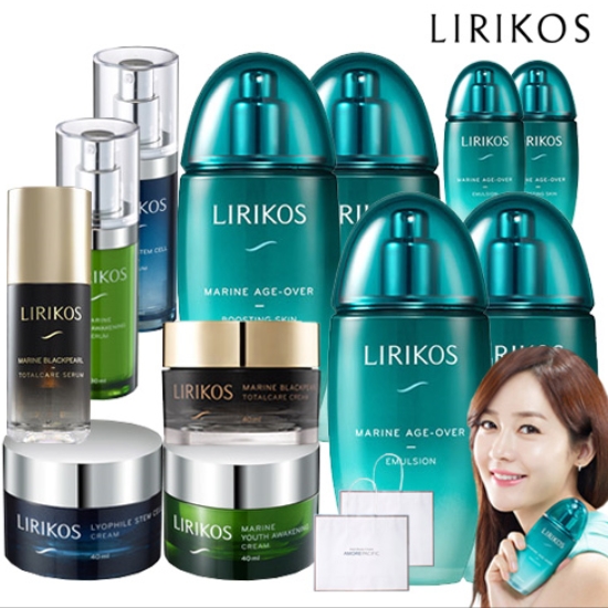 아모레퍼시픽 리리코스 마린 에이지오버 기초 12종 세트