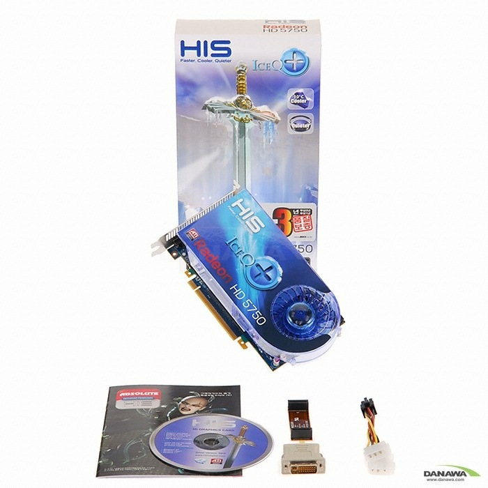 HIS 라데온 HD 5750 HDMI D5 1GB IceQ+_이미지