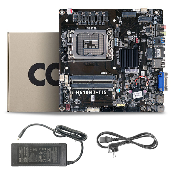 ECS H610H7-TI5 D5 V2.2 코잇 (120W 어댑터 포함)