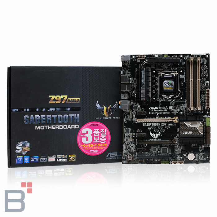 ASUS SABERTOOTH Z97 MARK2 + USB3.1 CARD STCOM_이미지