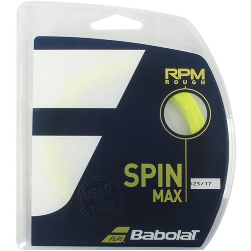 바볼랏 RPM 블라스트 러프 스핀 맥스 옐로우 1.25mm (12m)_이미지