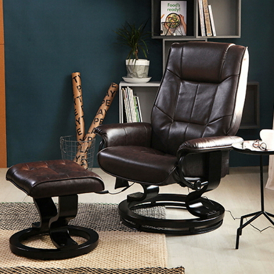 베스트리빙 프레지던트 안마 가죽 라운지체어 1인용