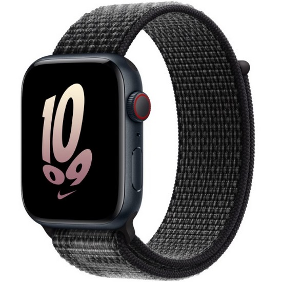 APPLE 워치 SE 2세대 44mm Cellular 미드나이트 알루미늄 (나이키 스포츠루프)