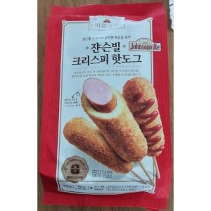 이마트 피코크 오늘도착 피코크 피콕분식 쟌슨빌크리스피핫도그460g_이미지