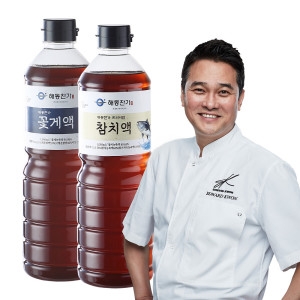 해동찬가 프리미엄 참치액/꽃게액 1.05L (2병)_이미지