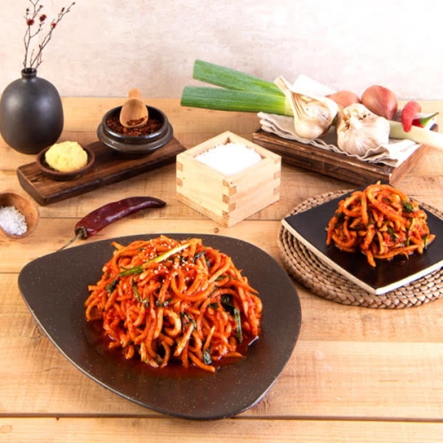 우체국쇼핑 제철 보성녹차김치-무생채김치 2kg_이미지