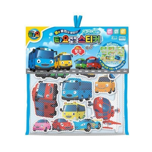 아이윌컴퍼니 타요 아쿠아 목욕놀이 스티커