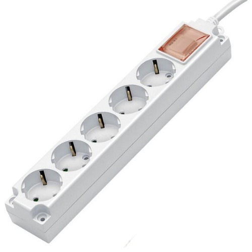 5구 16A 메인스위치 멀티탭