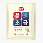 해표 천일염 굵은소금 3kg (5개)_이미지