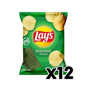 레이즈 씨위드감자칩 김맛 봉지스낵 50g (12개)