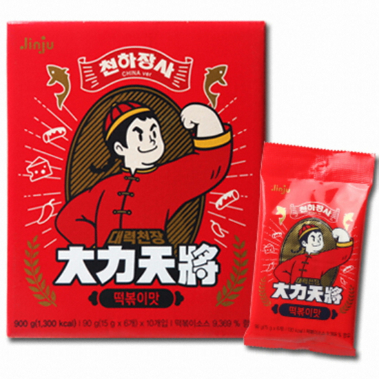 진주햄 천하장사 떡볶이맛 900g (1개)