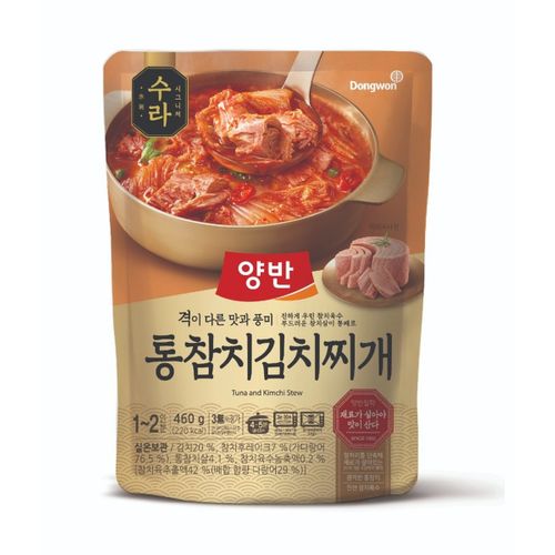 동원F&B 양반 수라 통참치 김치찌개 460g (6개)_이미지