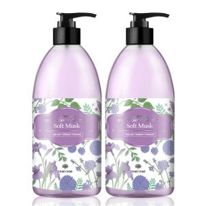 샤샤 밀크앤허니 바디로션 소프트머스크 500ml x 2개