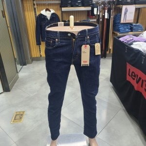 패플 대구모다 502 테이퍼드 생지 데님 29507-0083_D