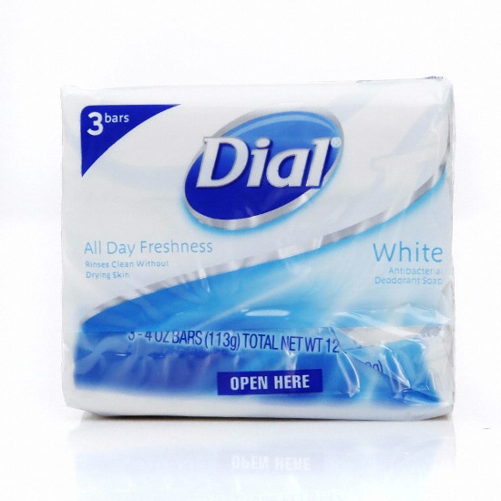 다이알 화이트 항균 비누 113g (8개)_이미지