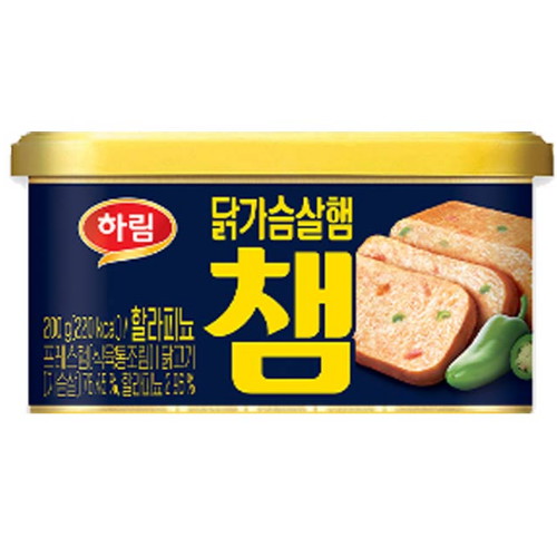 3%미만 저지방 닭가슴살햄 챔 할라피뇨 200g