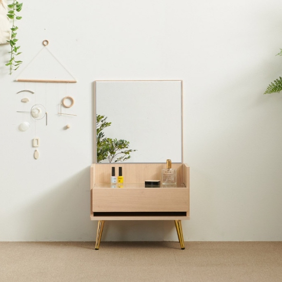 퍼스웰 도브 미니 좌식 화장대 500_이미지