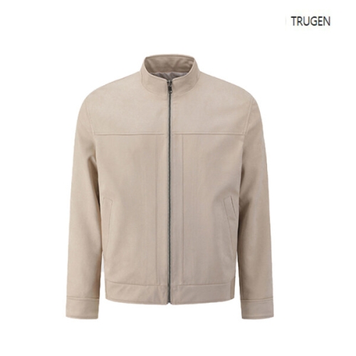 트루젠 남성 비건 스웨이드 스탠카라 블루종 23GS2-LJ120580_이미지