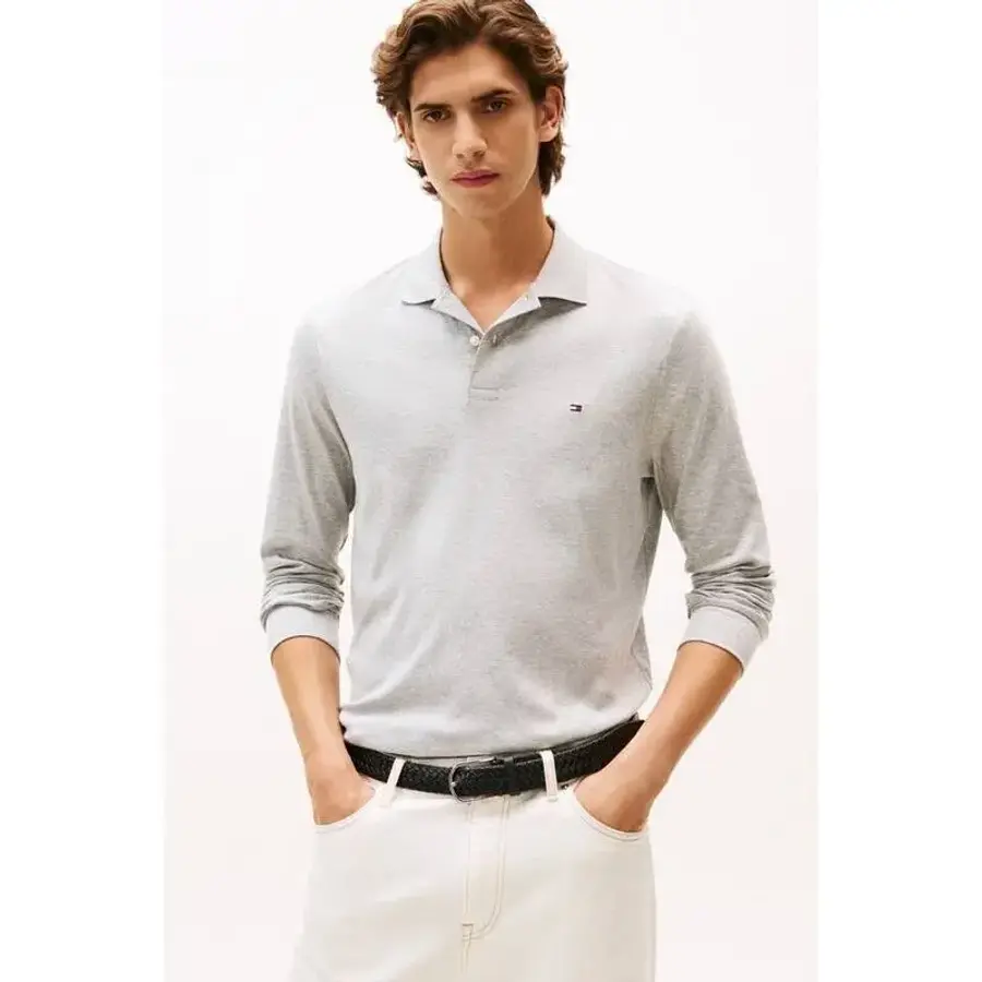 타미힐피거 남성 리퀴드 코튼 폴로셔츠 T12F7TKT100MT1P01 EB 151776_이미지