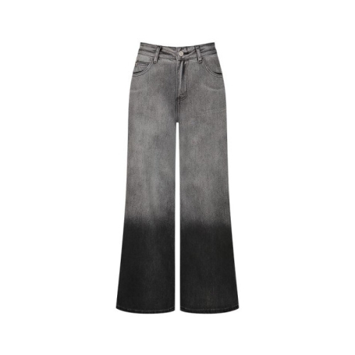 보니스팍스 밑단 배색 워싱 데님팬츠 LD79B1H15DSL070