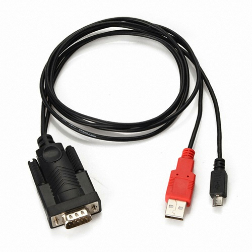 이지넷유비쿼터스 넥스트 RS232 to 안드로이드 케이블 (NEXT-RS232S5, 1m)_이미지