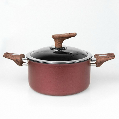 매직쉐프 IH 시그니처 양수냄비 레드 (20cm)_이미지
