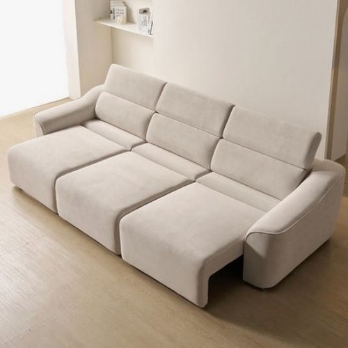 케어퍼니처 메종 슬라이드 모션 이지클린 패브릭 소파 4인용