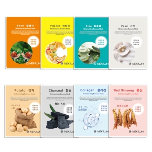 모이스처라이징 에센스 마스크팩 참숯 25ml