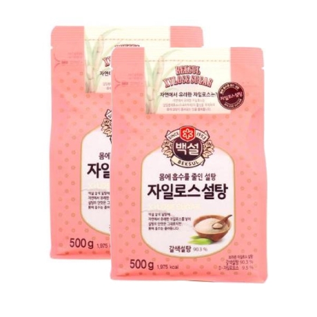 백설 브라운 자일로스 설탕 1kg (2개)_이미지