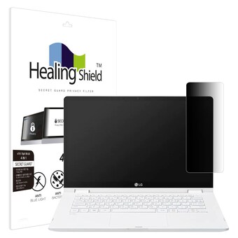 폰트리 힐링쉴드 LG<b>전자</b> <b>2020</b> <b>그램</b> 2in1 14T90N 14TD90N SNS 메신저 사이드 프라이버시 보안필름