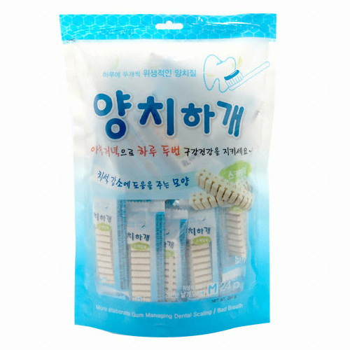 펫퍼스바이오캠 양치하개 스케일링 264g (11g x 24p)