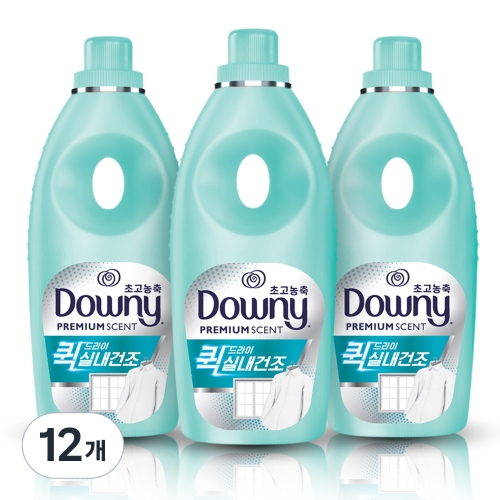 P&G 다우니 퀵 드라이 실내건조 1L (12개)