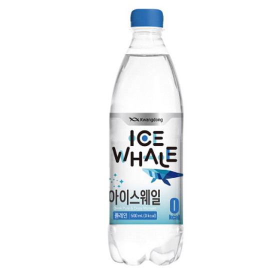 광동제약 아이스웨일 플레인 500ml (80개)_이미지