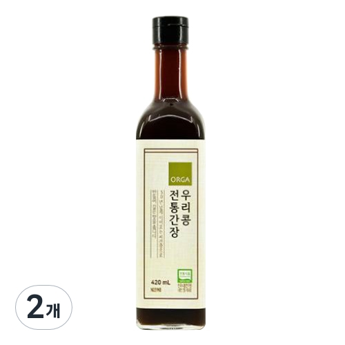 올가홀푸드 우리콩 전통간장 420ml