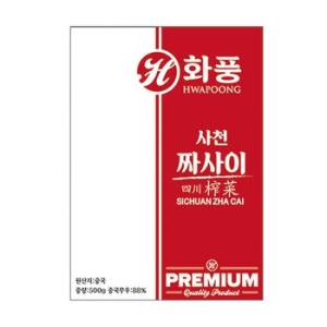 화풍 사천 짜사이 짜차이 무절임