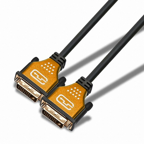 CABLEMATE DVI-D 듀얼링크 (24+1M/24+1M) 최고급형 골드메탈 케이블 (3m)_이미지