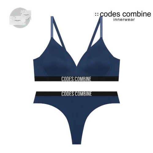 코데즈컴바인이너웨어 이너웨어 플렉서블노와이어브라T팬티CDWBRPT913DBU