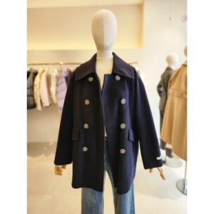 바바패션 JJ지고트 여성 울 더블 버튼 피코트 GPBA0CTR31_이미지